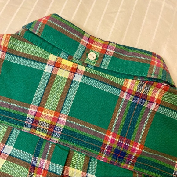 Vans plaid buttoned collared long sleeve dress casual w/ button pocket sz L - Picture 10 of 12